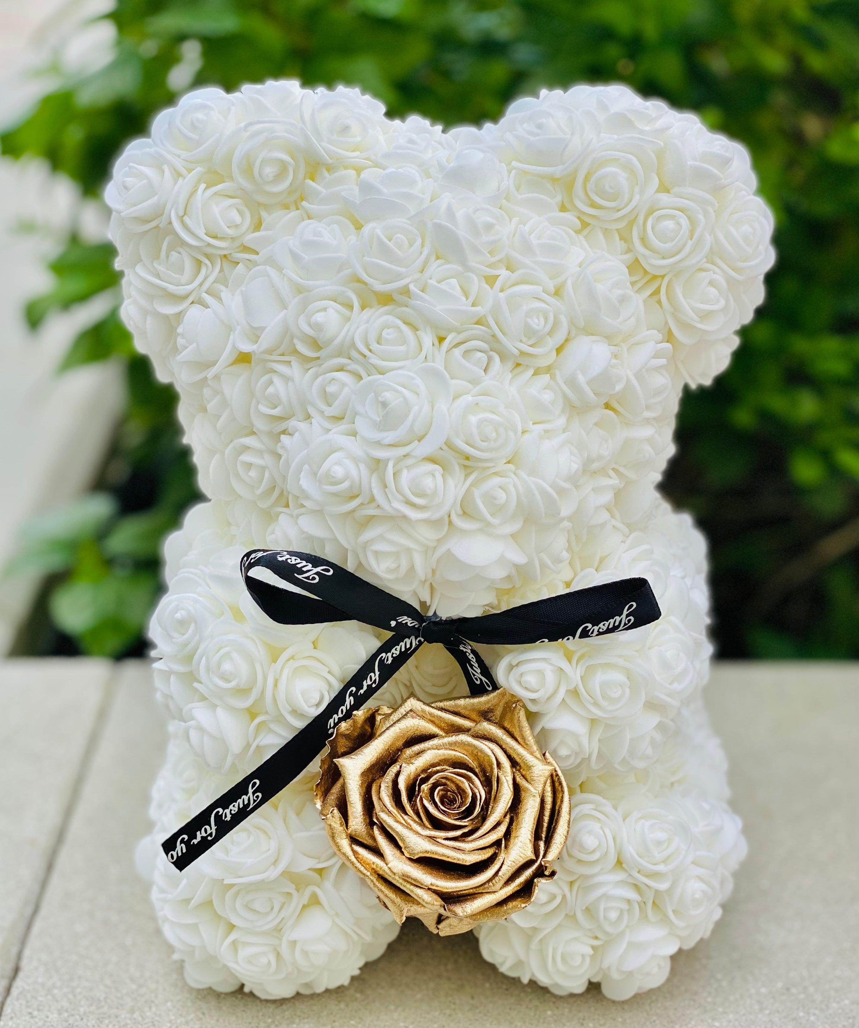 White Rose Bear
