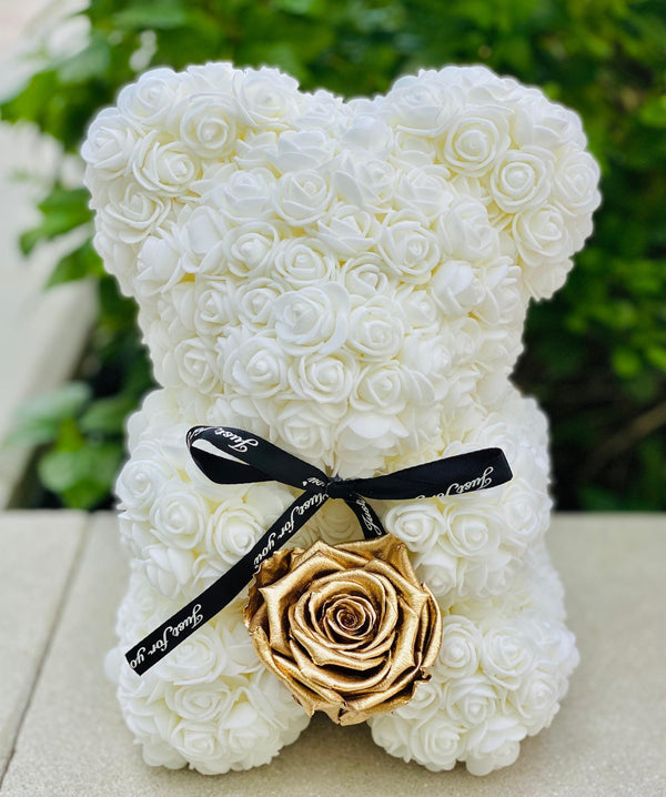 White Rose Bear