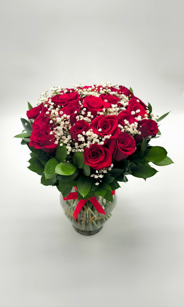 2 Dozen Fresh Roses - Pre Order 24 H in Advance