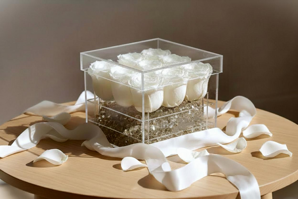 Acrylic Rose Box - Preserved  S