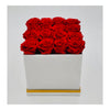 Medium Square Box - Long Lasting Roses