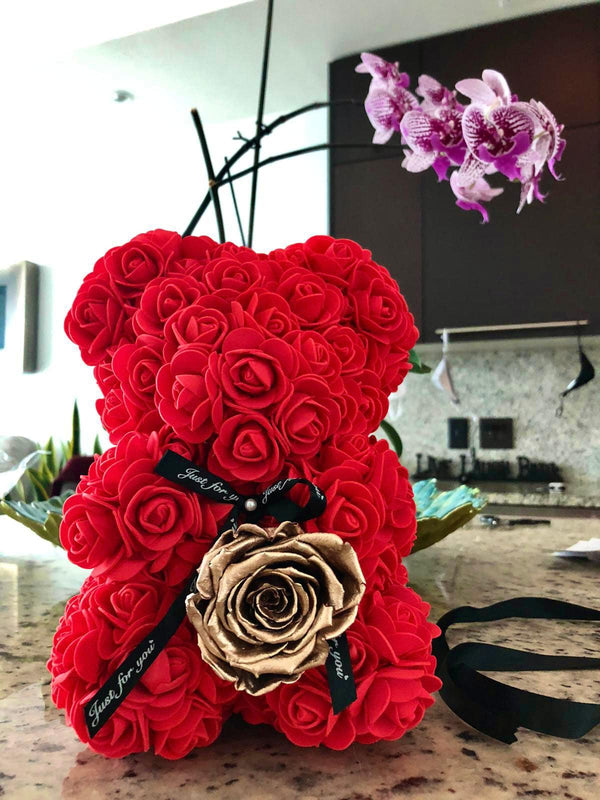 Red Rose Bear