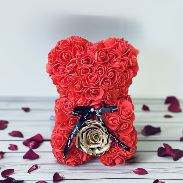 Red Rose Bear