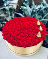 Gigantic Round Box - Long Lasting Roses