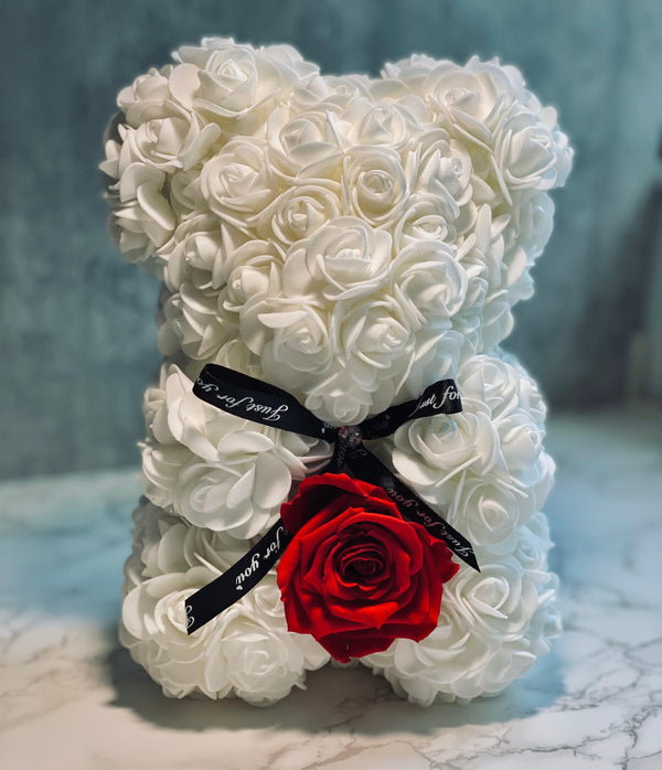 White Rose Bear