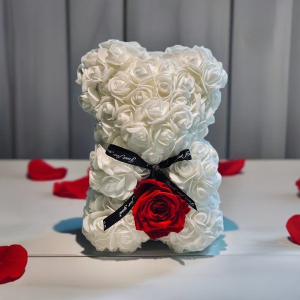 White Rose Bear