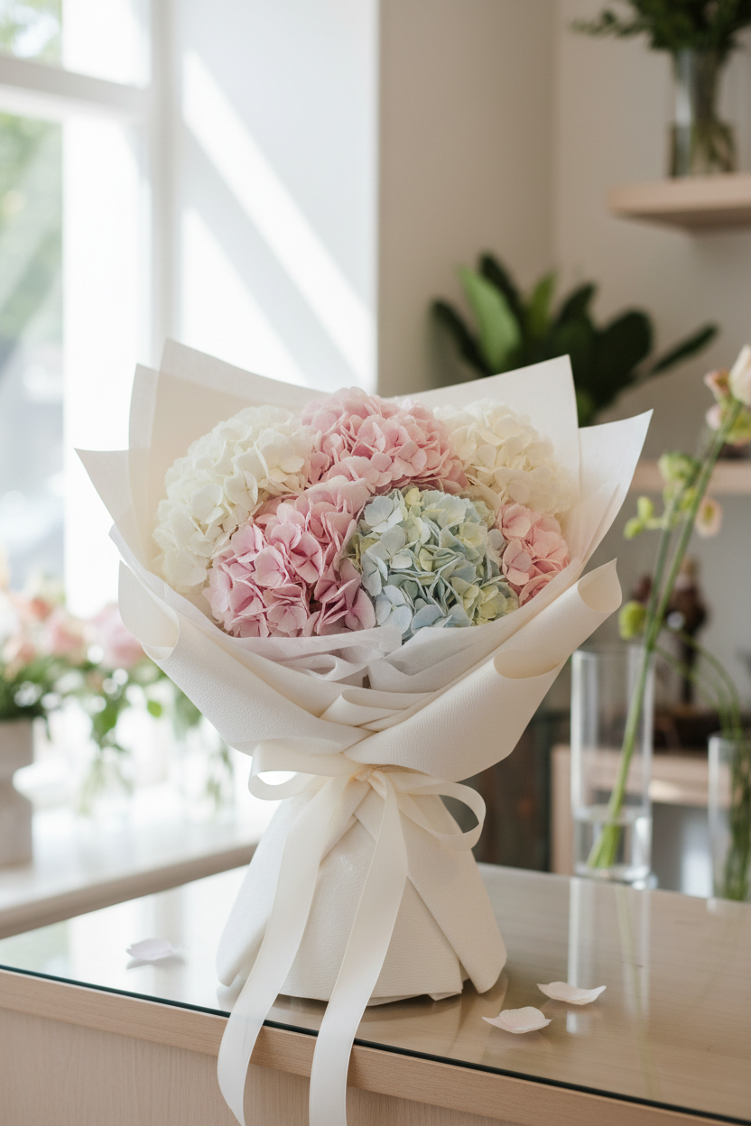 Lush Hydrangeas