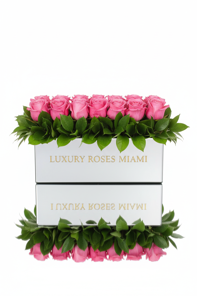 Mirror Rectangle Vase