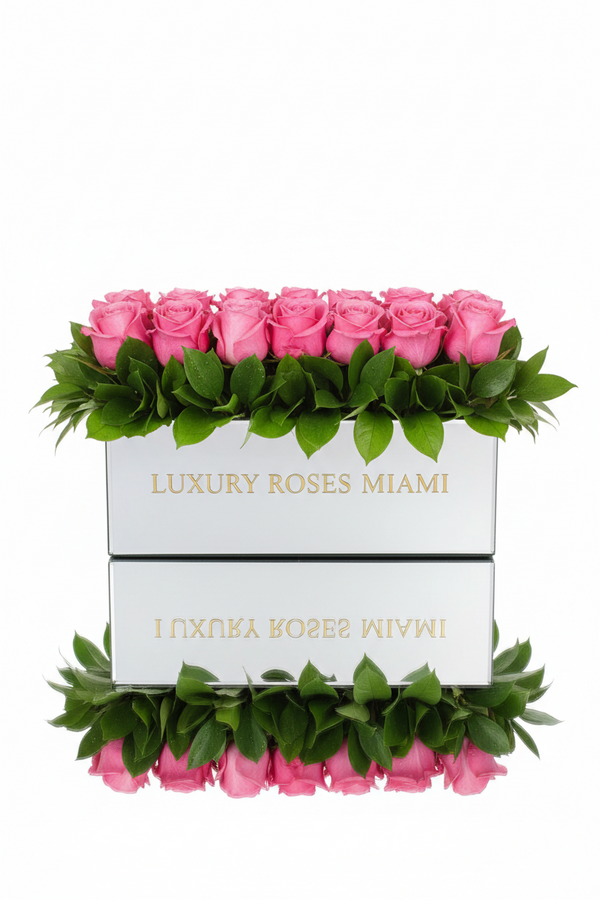 Mirror Rectangle Vase