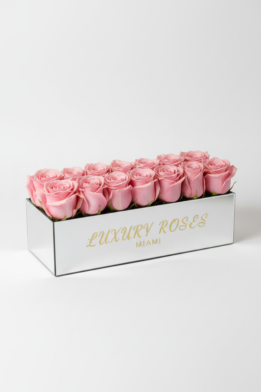 Mirror Rectangle Vase