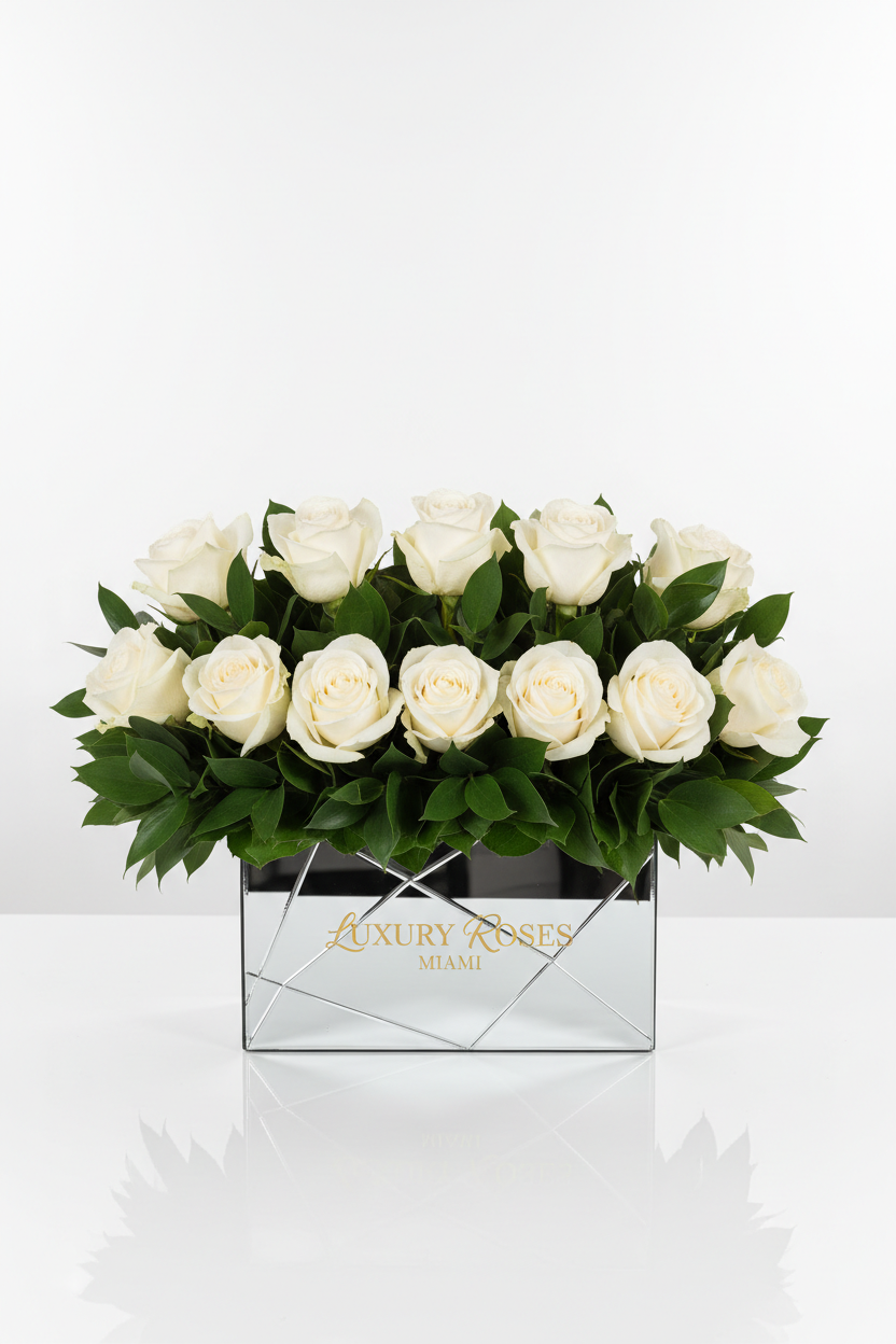 Mirror Rectangle Vase