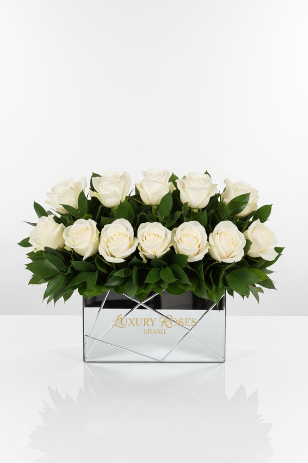 Mirror Rectangle Vase