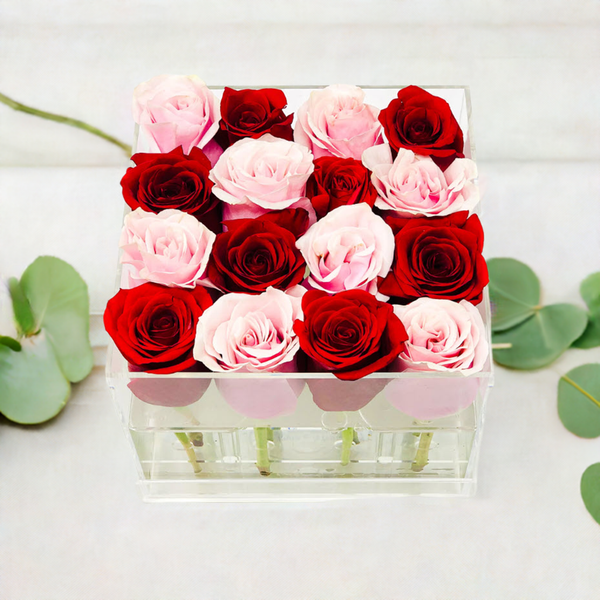 Acrylic Fresh Roses -  PRE ORDER 24 HOURS IN ADVANCE