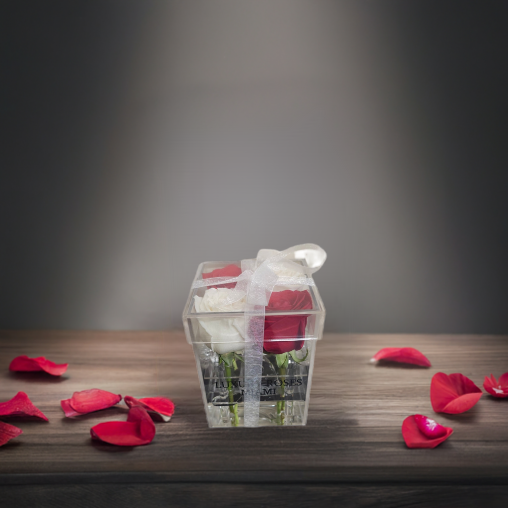 Acrylic Fresh Roses -  PRE ORDER 24 HOURS IN ADVANCE