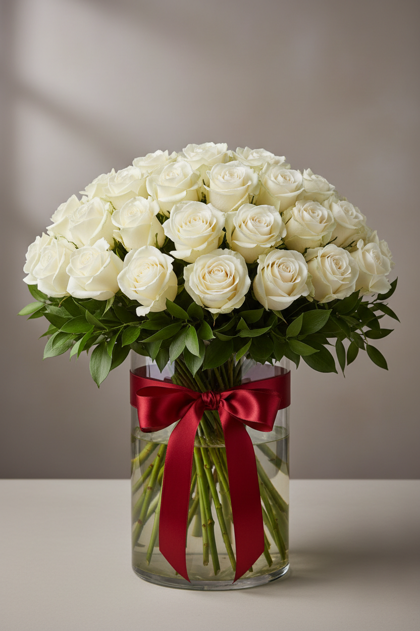 50 Fresh Cut Roses