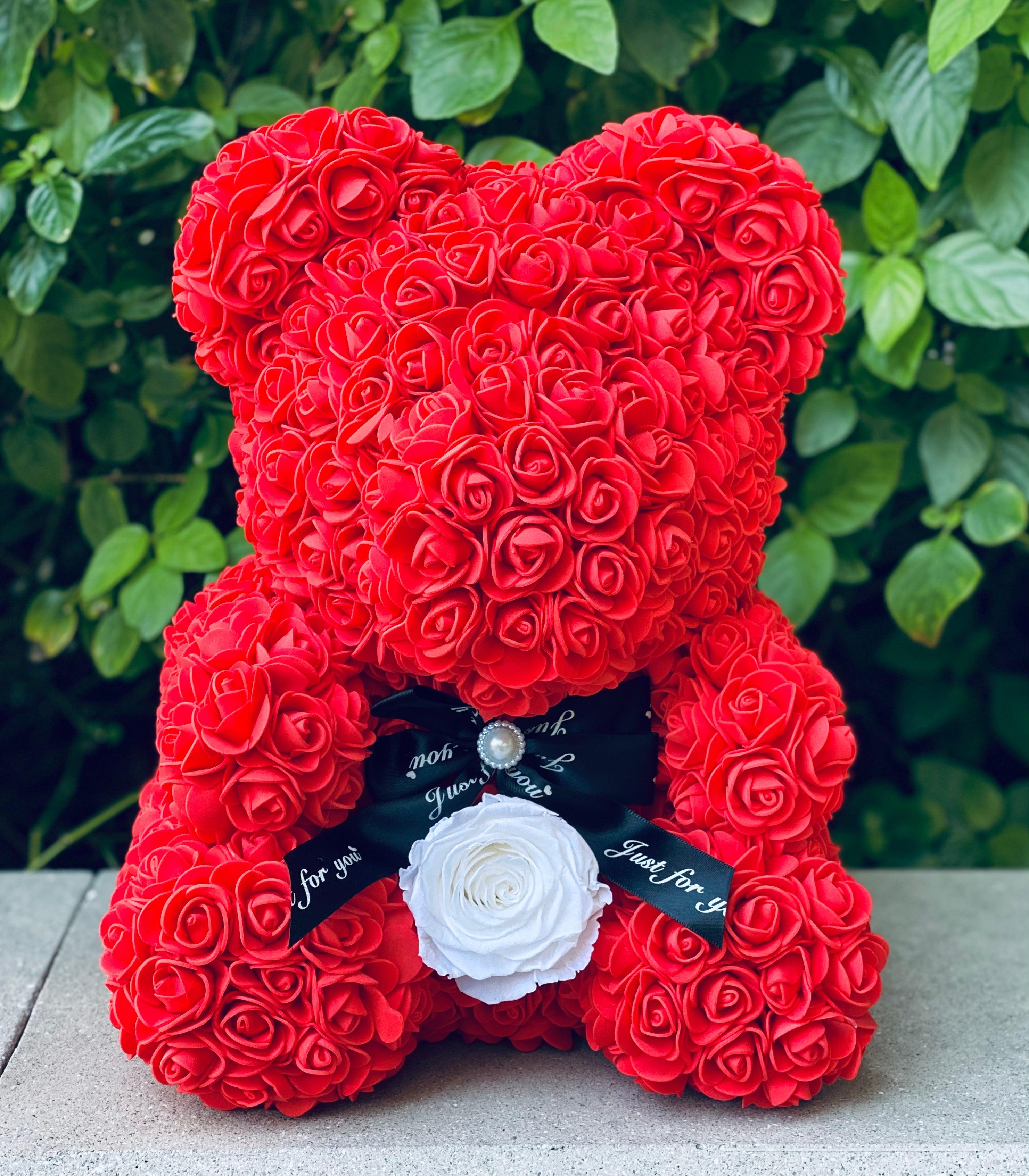 Red Rose Bear